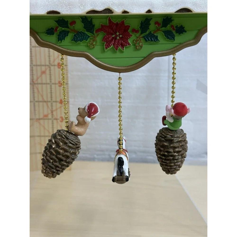 Avon Cuckoo Clock Tick Tock Til Christmas Santa Animated Musical 2011